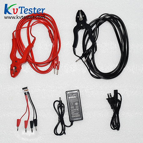 Handheld DC resistance tester